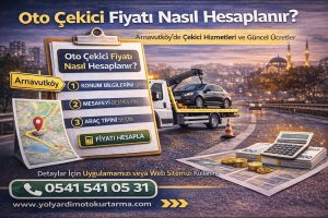 Oto çekici fiyatı nasıl hesaplanır?