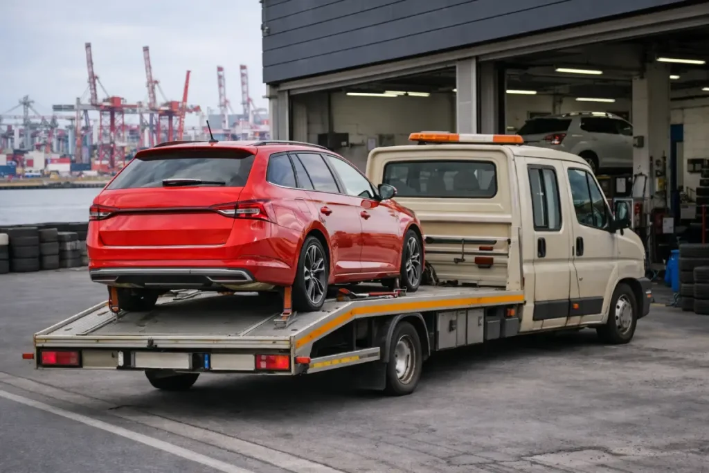 Ambarlı oto çekici İstanbul araç taşıma çekici hizmeti yol yardım Ambarlı