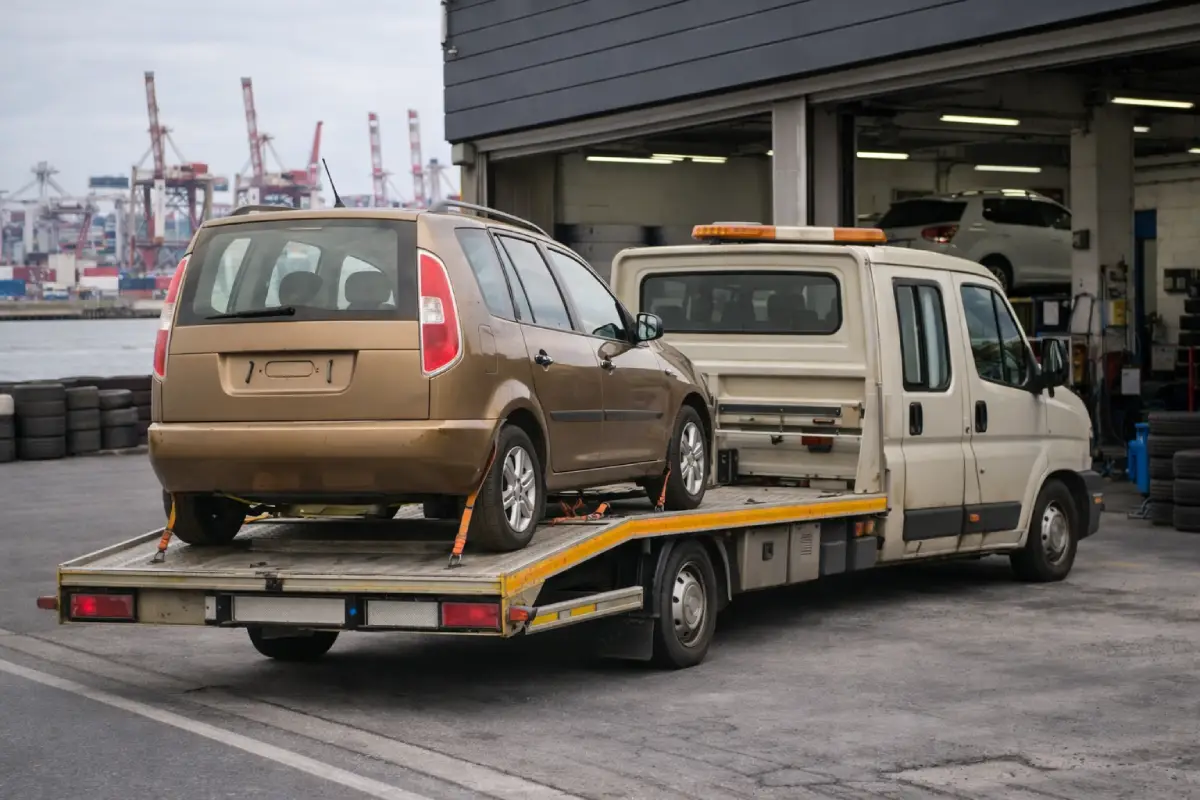 Ambarlı oto çekici yol yardımı İstanbul araç taşıma acil çekici hizmeti