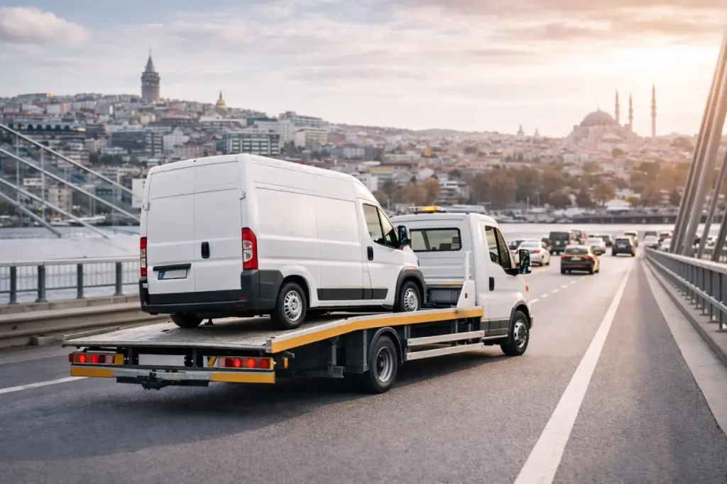 Haliç Köprüsü oto kurtarma hizmeti ile kazalı ve arızalı araçların güvenli şekilde kurtarılması