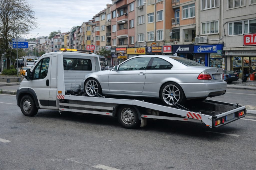 Küçükköy çekici aracı ile arızalı otomobilin İstanbul Küçükköy bölgesinde 7/24 güvenli şekilde taşınması