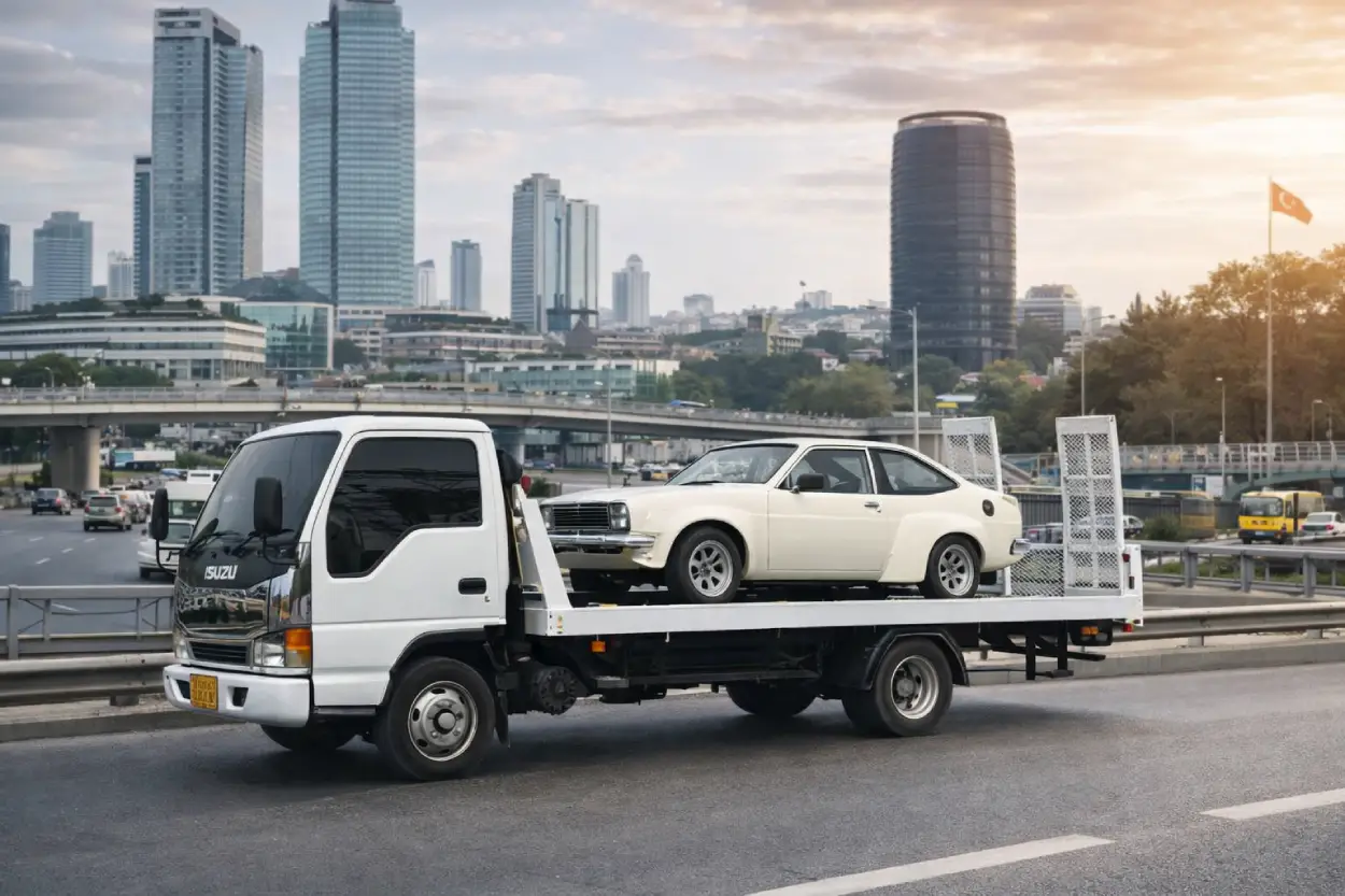 Zincirlikuyu oto çekici hizmeti ile arızalı ve kazalı araçların güvenli taşınması