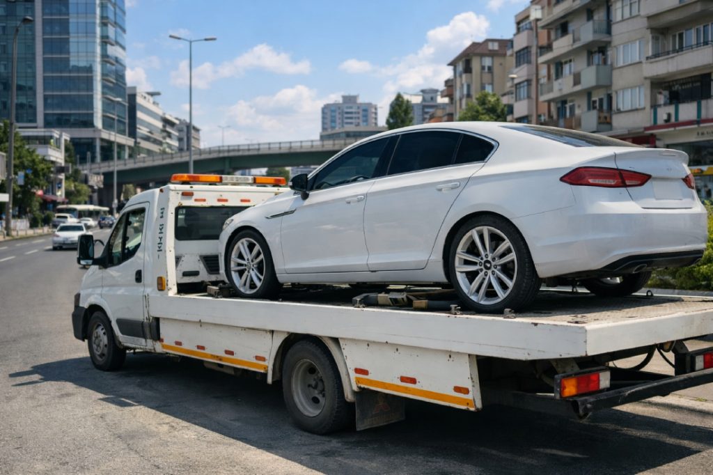 Güneşli oto kurtarıcı aracı ile arızalı veya kazalı aracın İstanbul Güneşli bölgesinde 7/24 güvenli şekilde taşınması