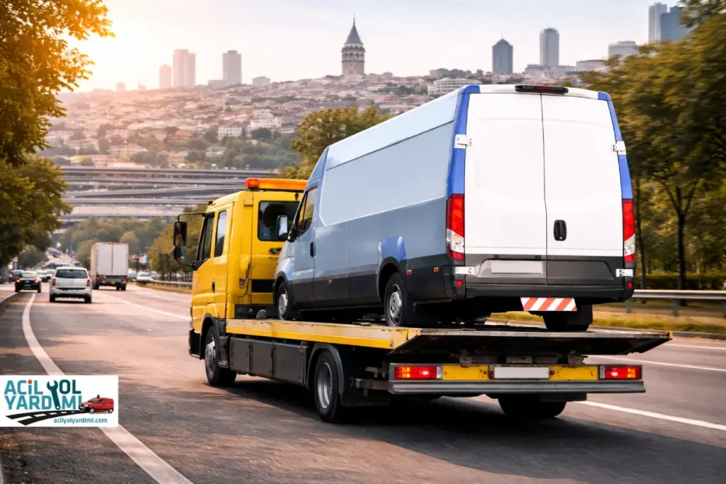 acil şehir içi araç taşıma oto çekici hizmeti hızlı yol yardım araç nakli